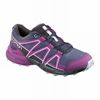 Chaussure Trail Running Salomon SPEEDCROSS Enfant Bleu Violette | HZVTC-2745