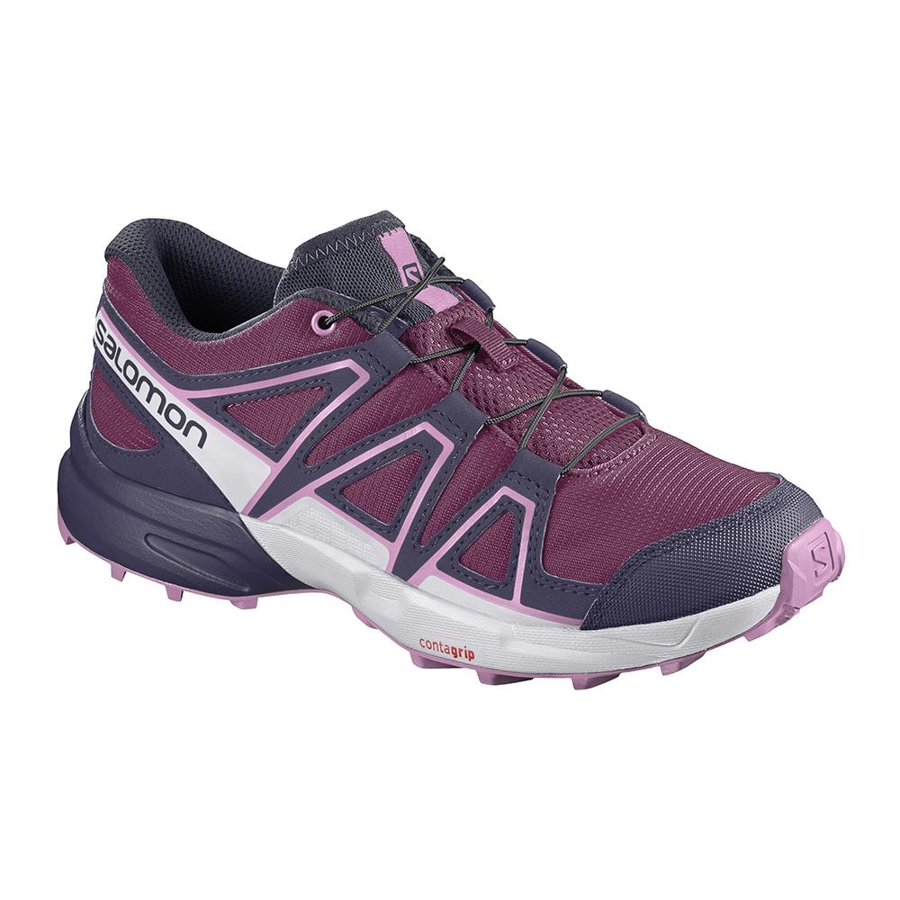 Chaussure Trail Running Salomon SPEEDCROSS J Enfant Violette | LNXZV-6254