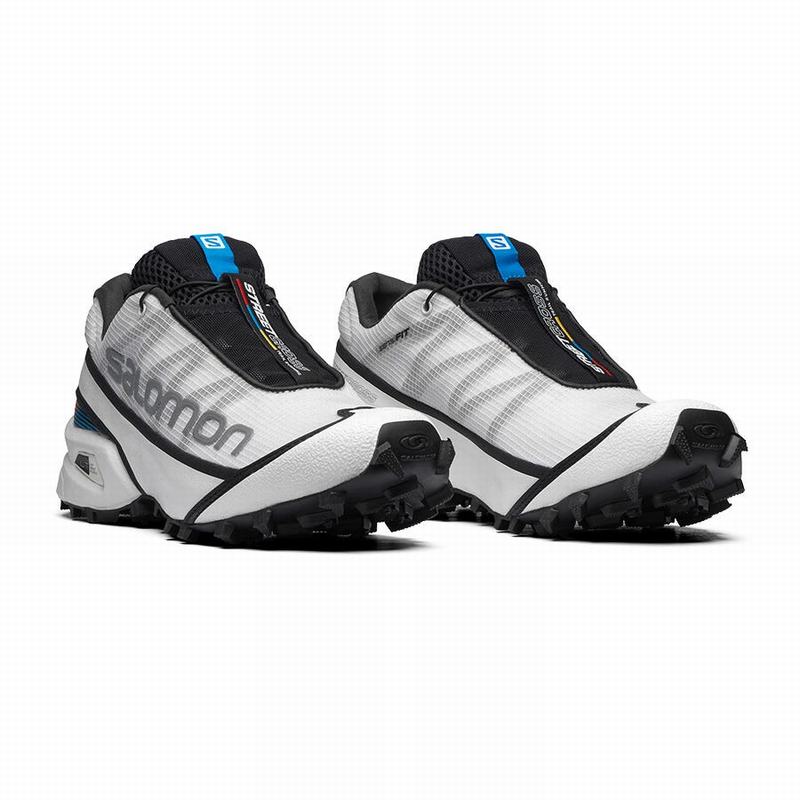 Chaussure Trail Running Salomon STREETCROSS Homme Blanche Noir | REAUN-6394