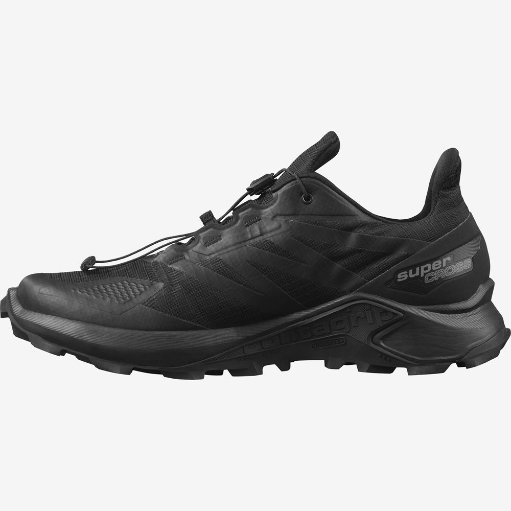 Chaussure Trail Running Salomon SUPERCROSS BLAST GTX Homme Noir | RNAEX-8136