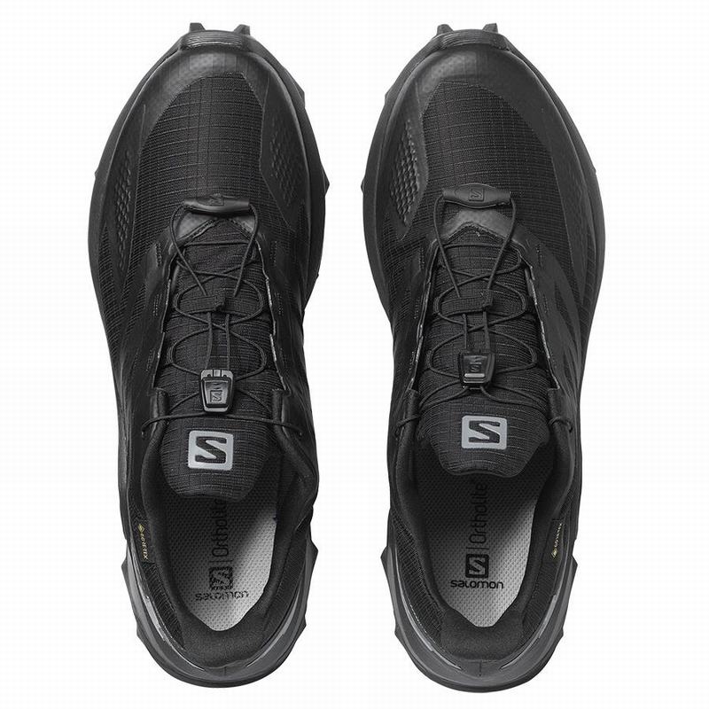 Chaussure Trail Running Salomon SUPERCROSS BLAST GTX Homme Noir | MXWVN-3289