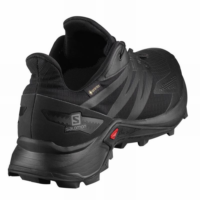 Chaussure Trail Running Salomon SUPERCROSS BLAST GTX Homme Noir | MXWVN-3289