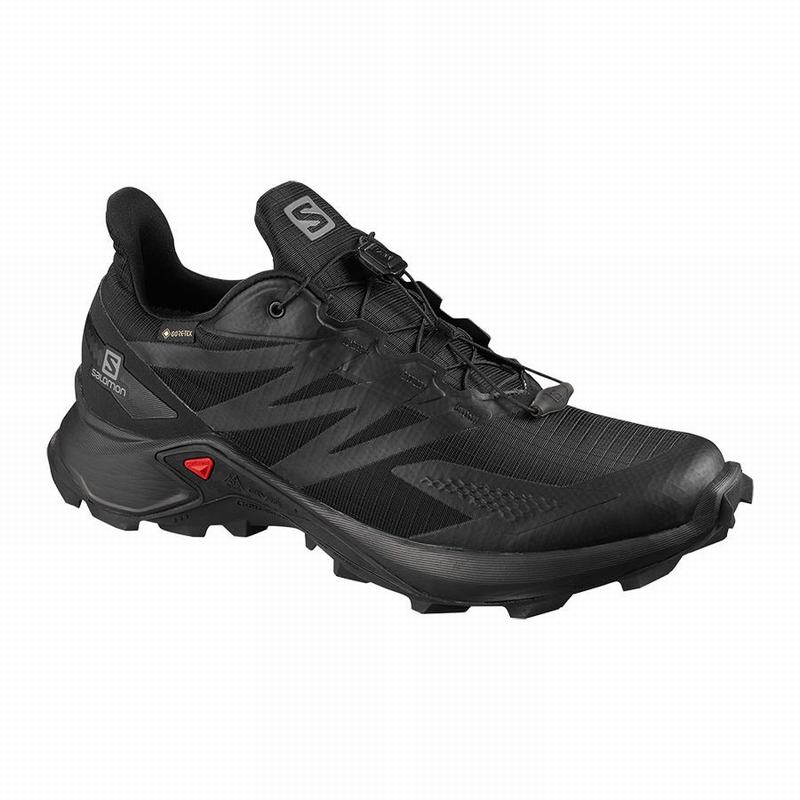 Chaussure Trail Running Salomon SUPERCROSS BLAST GTX Homme Noir | MXWVN-3289