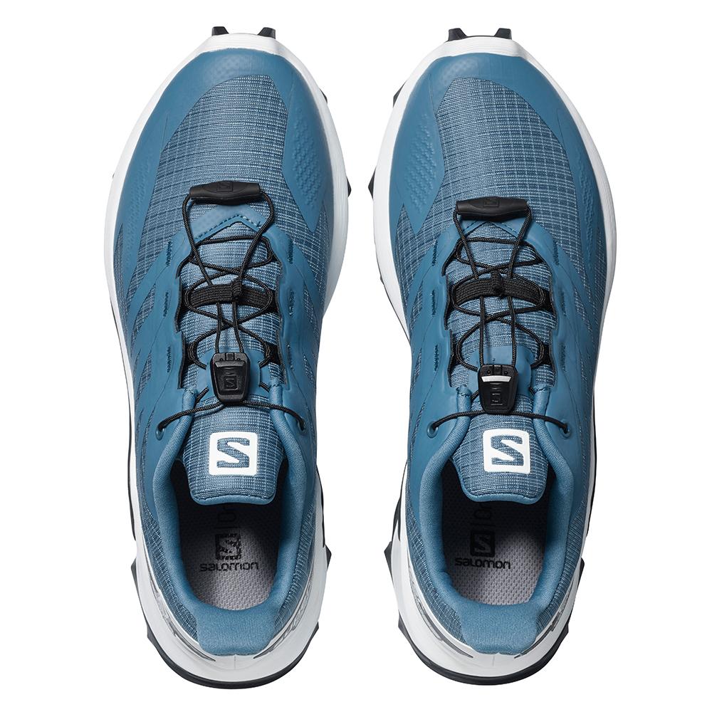 Chaussure Trail Running Salomon SUPERCROSS BLAST W Femme Bleu | DVXAE-7521