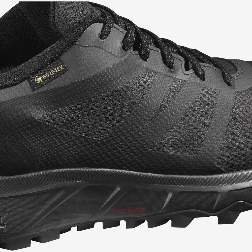 Chaussure Trail Running Salomon TRAILSTER 2 GORE-TEX Homme Noir | JSHRB-3079