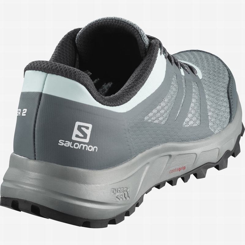 Chaussure Trail Running Salomon TRAILSTER 2 Femme Vert | VRZJN-4815