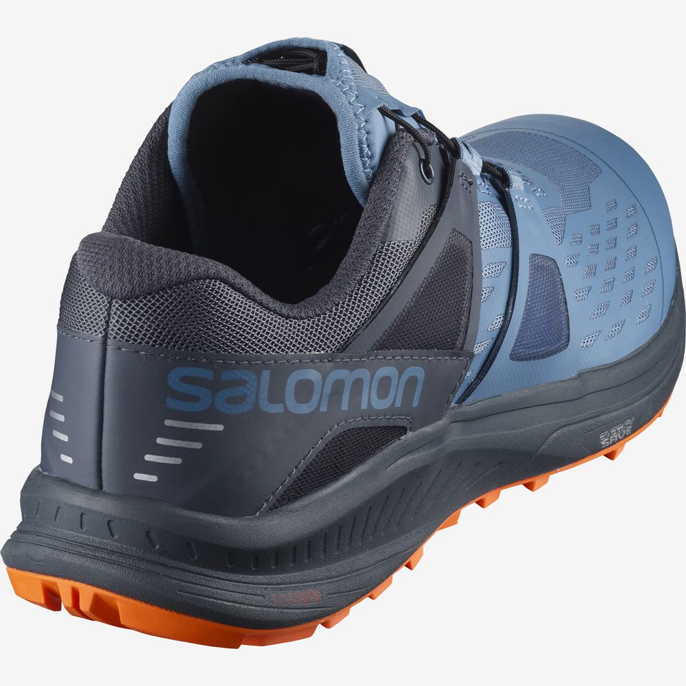 Chaussure Trail Running Salomon ULTRA /PRO Homme Bleu Noir | TAIZD-6380