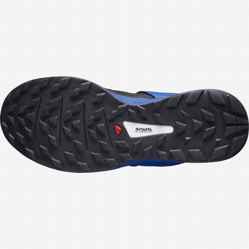 Chaussure Trail Running Salomon ULTRA /PRO Homme Noir Bleu | NKWGR-7345