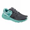 Chaussure Trail Running Salomon ULTRA W /PRO Femme Bleu Foncé Turquoise | EFSTM-4265