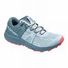 Chaussure Trail Running Salomon ULTRA W /PRO Femme Bleu Foncé Turquoise | EFSTM-4265