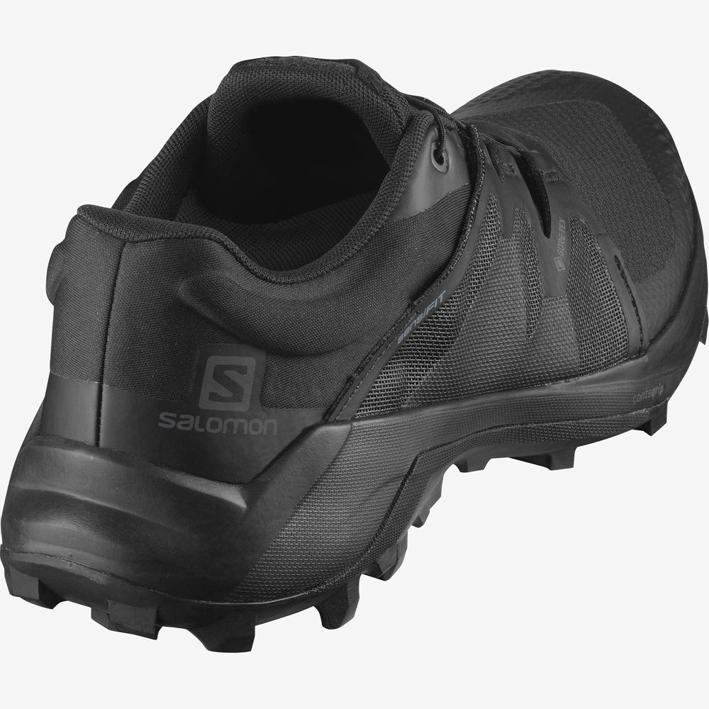 Chaussure Trail Running Salomon WILDCROSS GTX Homme Noir | VELNO-8471