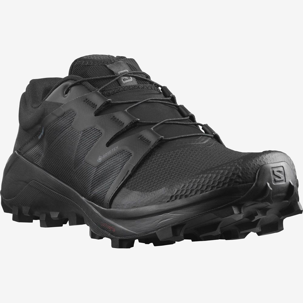 Chaussure Trail Running Salomon WILDCROSS GTX Homme Noir | VELNO-8471