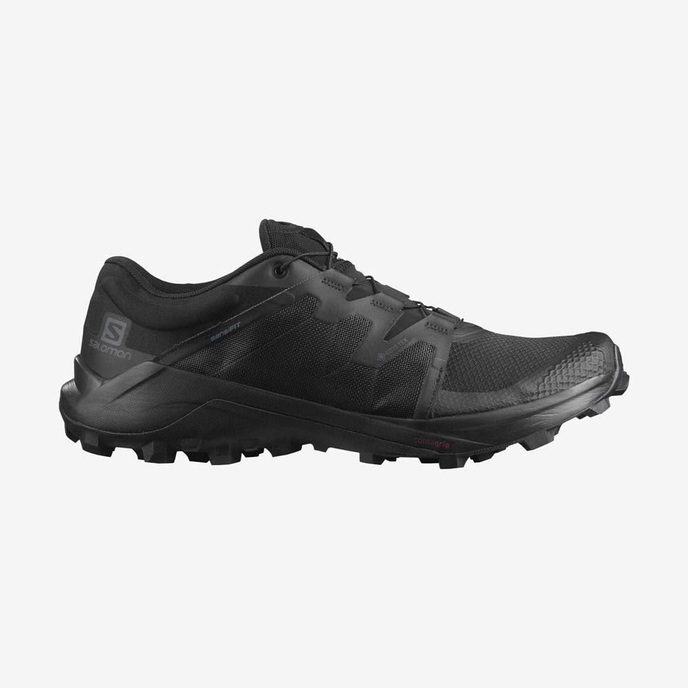 Chaussure Trail Running Salomon WILDCROSS GTX Homme Noir | VELNO-8471