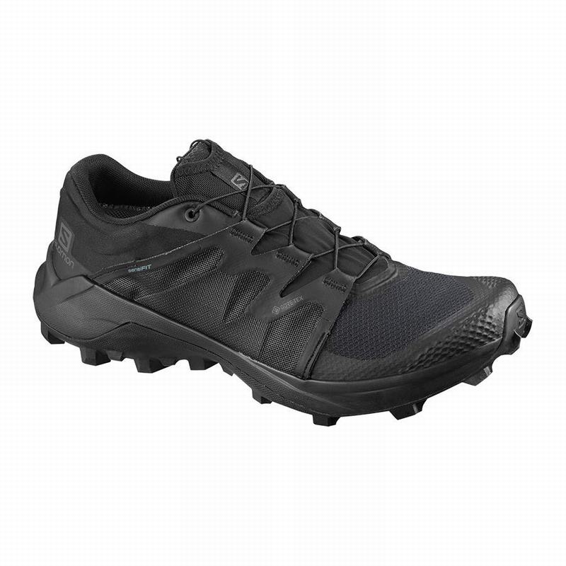 Chaussure Trail Running Salomon WILDCROSS GTX Homme Noir | UQIAM-3601