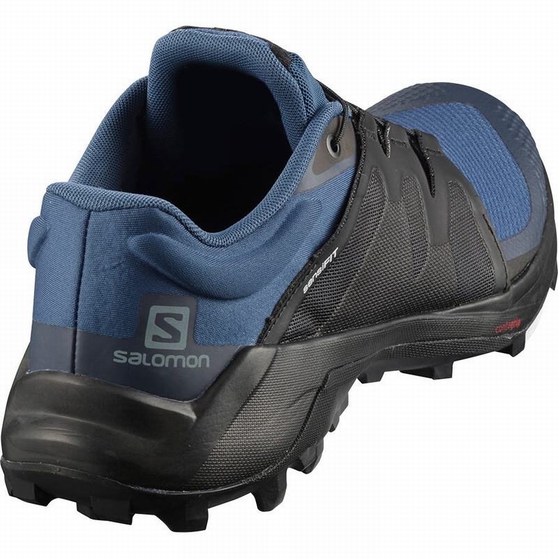 Chaussure Trail Running Salomon WILDCROSS Homme Bleu Marine Noir | JMOVS-3852