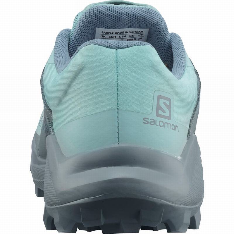 Chaussure Trail Running Salomon WILDCROSS GTX Femme Turquoise Turquoise | SFJPN-2980