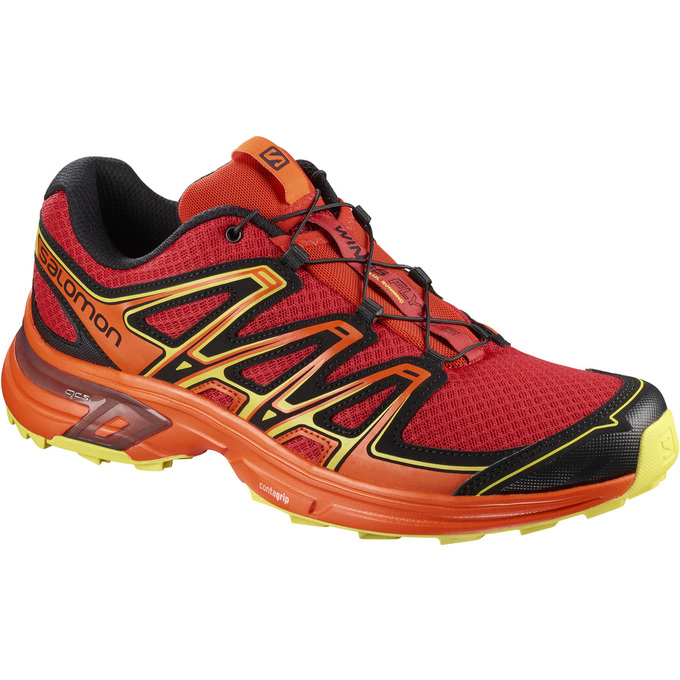 Chaussure Trail Running Salomon WINGS FLYTE 2 Homme Orange | DLKIN-5863