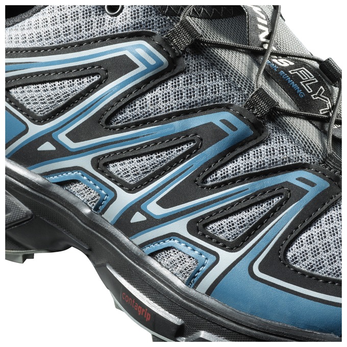 Chaussure Trail Running Salomon WINGS FLYTE 2 Homme Argent Noir | TACPH-6781