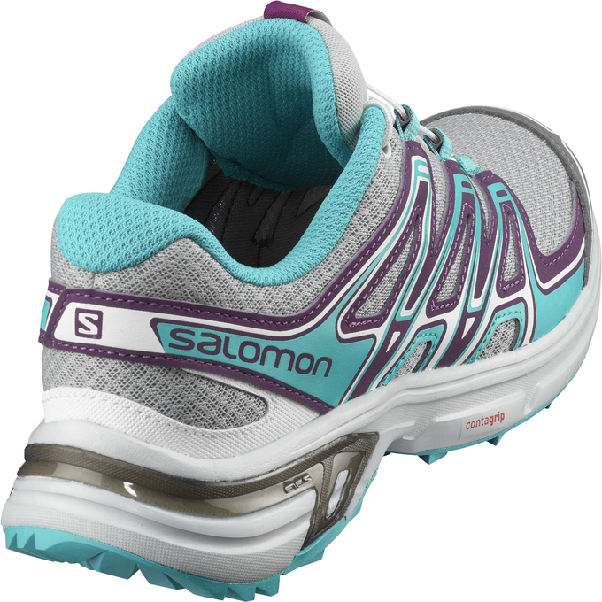 Chaussure Trail Running Salomon WINGS FLYTE 2 W Femme Argent Turquoise | YIXTW-3849