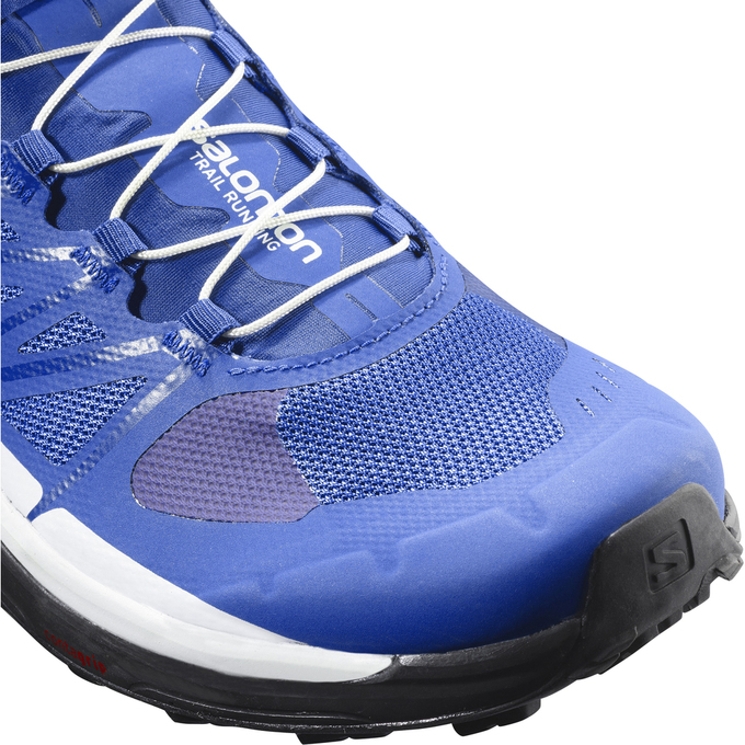 Chaussure Trail Running Salomon WINGS PRO 3 Homme Bleu Blanche Noir | SXWMG-9215