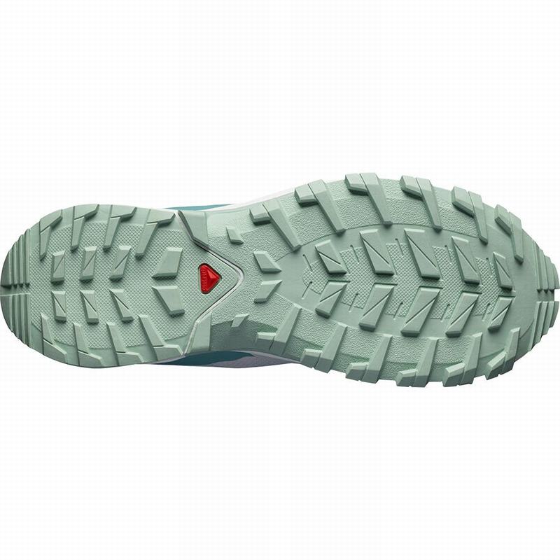 Chaussure Trail Running Salomon XA COLLIDER W Femme Grise Turquoise Clair Grise | YGKXV-0875