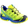 Chaussure Trail Running Salomon XA PRO 3D CSWP K Enfant Bleu | SZHTB-9235