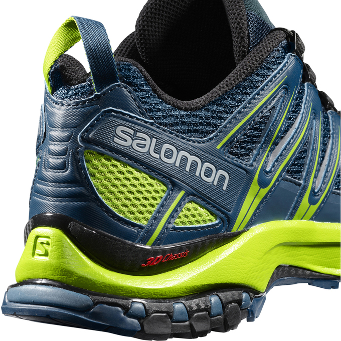 Chaussure Trail Running Salomon XA PRO 3D Homme Argent Noir | DEGMT-5940