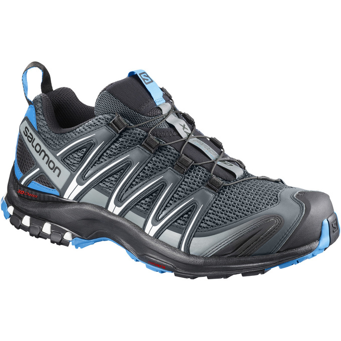 Chaussure Trail Running Salomon XA PRO 3D Homme Argent Noir | DEGMT-5940