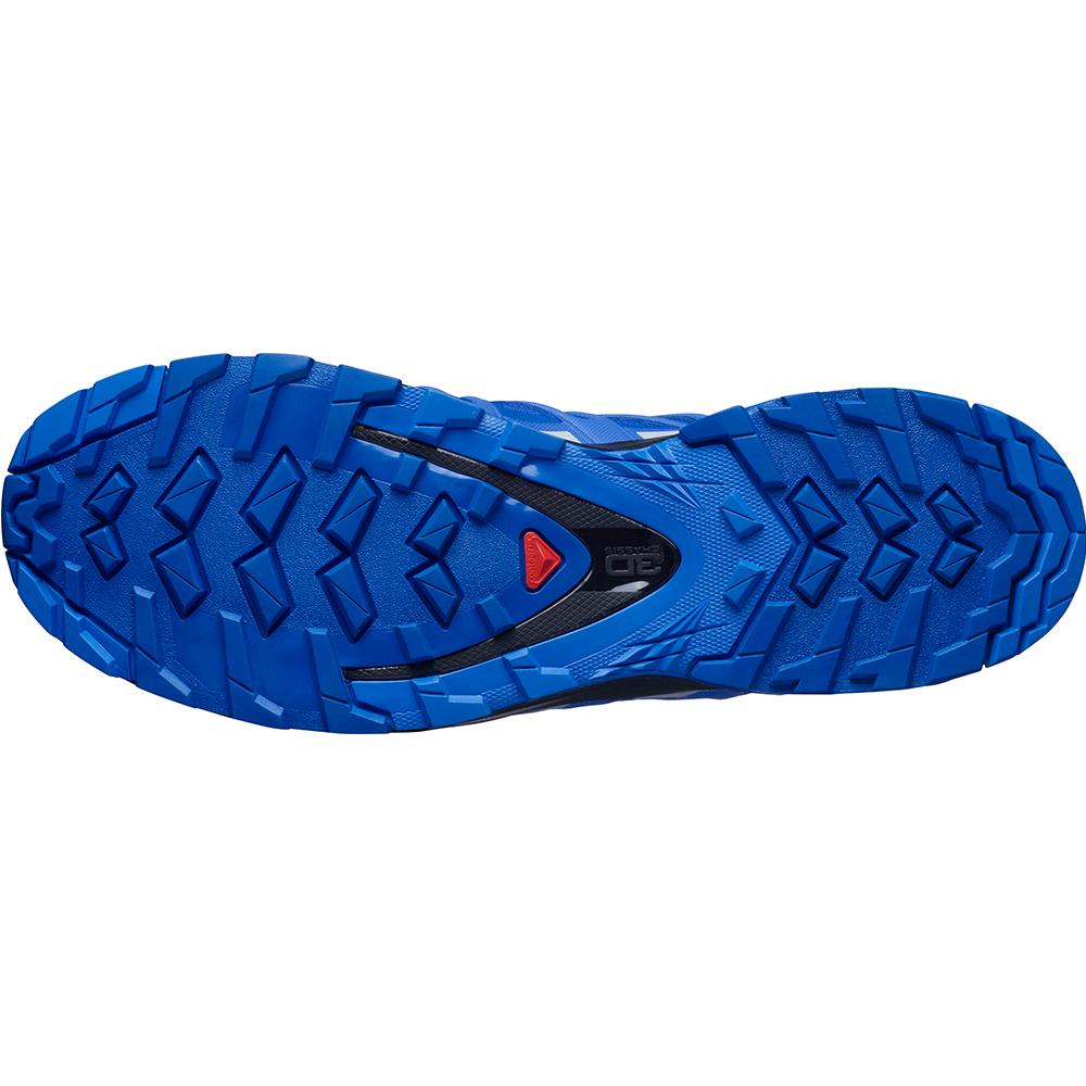 Chaussure Trail Running Salomon XA PRO 3D V8 GORE-TEX Homme Bleu Marine | OTHMU-1620