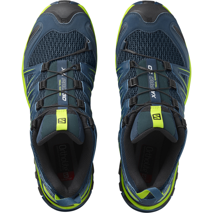 Chaussure Trail Running Salomon XA PRO 3D Homme Jaune | IFSRV-2637