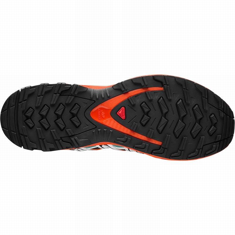 Chaussure Trail Running Salomon XA PRO 3D Homme Noir Rouge Orange | EHZGK-4160