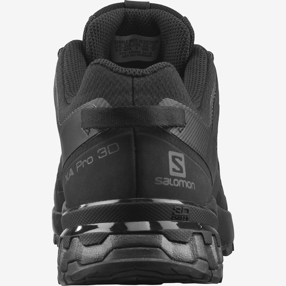 Chaussure Trail Running Salomon XA PRO 3D V8 GORE-TEX Homme Noir | HDLWV-2685