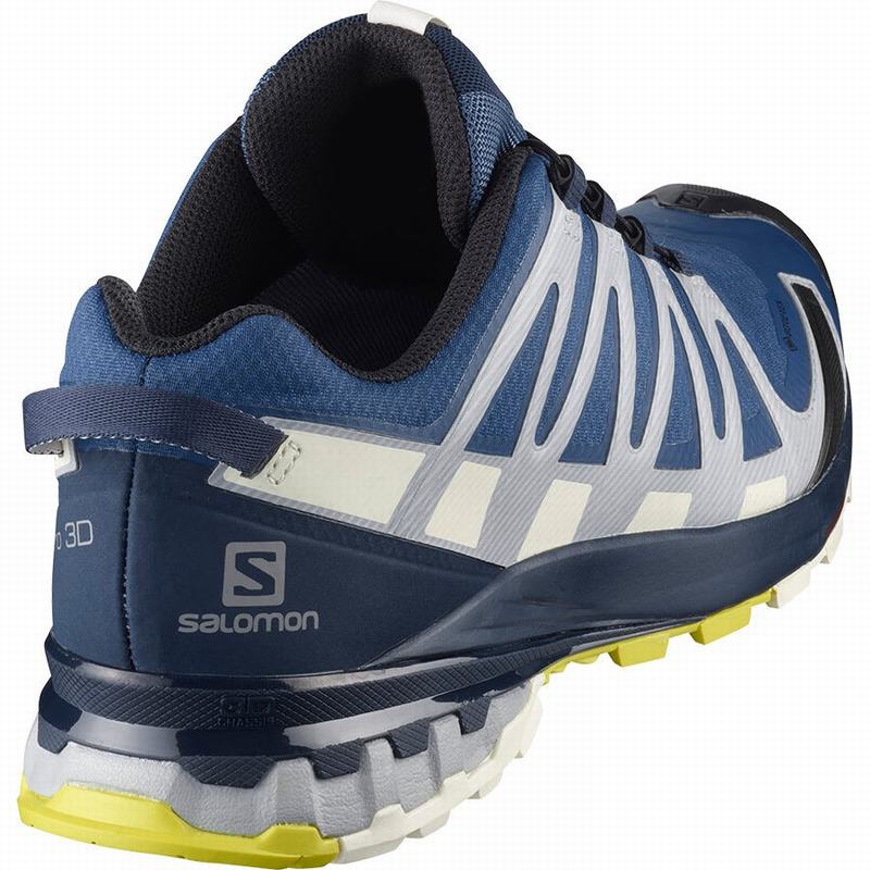 Chaussure Trail Running Salomon XA PRO 3D V8 GORE-TEX Homme Bleu Marine | FNMVC-1840