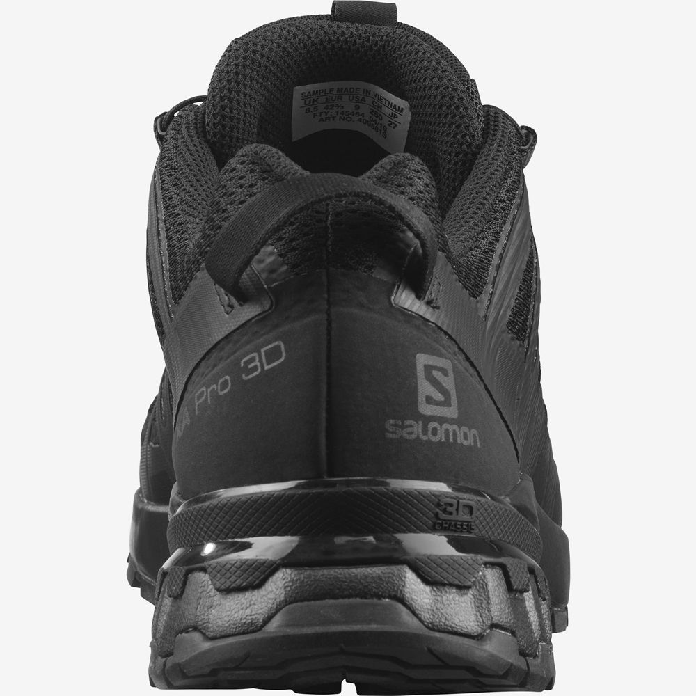 Chaussure Trail Running Salomon XA PRO 3D V8 WIDE Homme Noir | YIFBK-7641