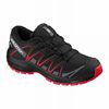 Chaussure Trail Running Salomon XA PRO 3D CLIMASALOMON WATERPROOF Enfant Vert Noir | SQUGB-7623