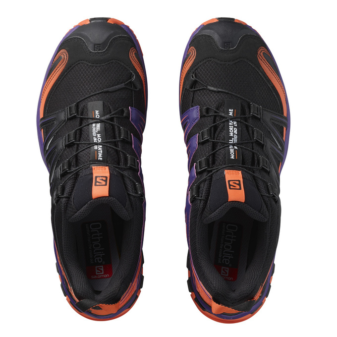 Chaussure Trail Running Salomon XA PRO 3D GTX LTD W Femme Noir Orange | UODAG-9840