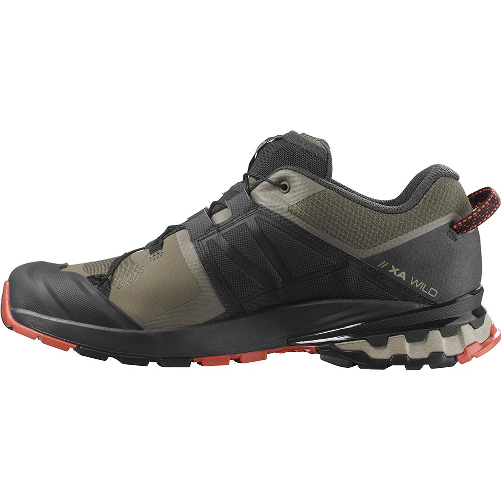 Chaussure Trail Running Salomon XA WILD Homme Noir | EGHNI-1736