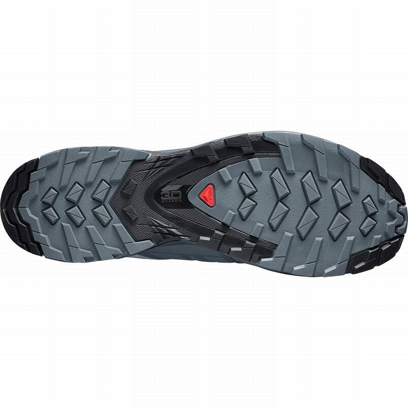 Chaussure Trail Running Salomon XA WILD GORE-TEX Homme Grise | UJGEH-3019