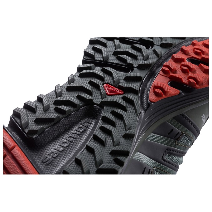 Chaussure Trail Running Salomon X-MISSION 3 Homme Noir Argent | QSZTN-9586