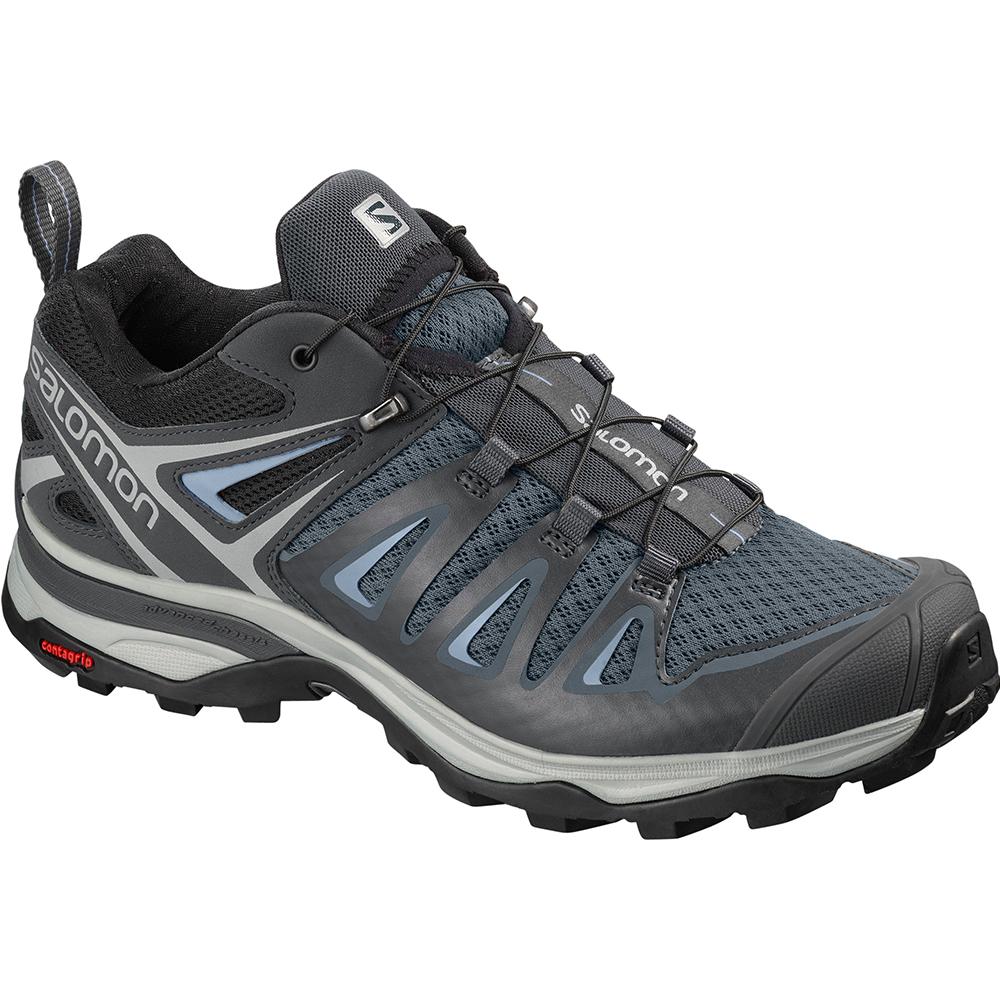 Chaussure Trail Running Salomon X ULTRA 3 W Femme Grise | OHFBN-7915