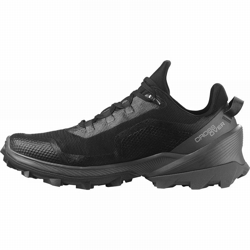 Chaussure de Randonnée Salomon CROSS OVER GORE-TEX Femme Noir | SFQRW-9214