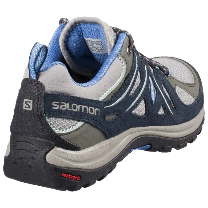 Chaussure de Randonnée Salomon ELLIPSE 2 AERO W Femme Bleu Marine Argent | EAZXO-5948