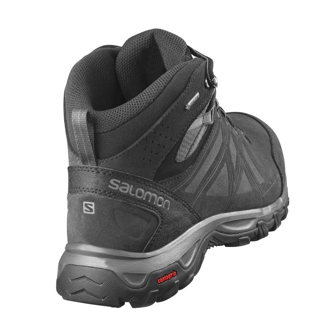 Chaussure de Randonnée Salomon EVASION 2 MID LTR GTX Homme Noir | PBEDM-3192