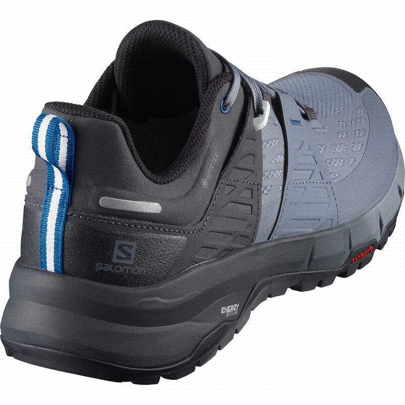 Chaussure de Randonnée Salomon ODYSSEY GTX Homme Grise Bleu Royal | VJBRT-3476