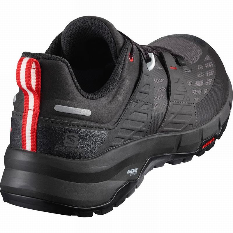 Chaussure de Randonnée Salomon ODYSSEY GTX Homme Noir Rouge | NZQIX-3914