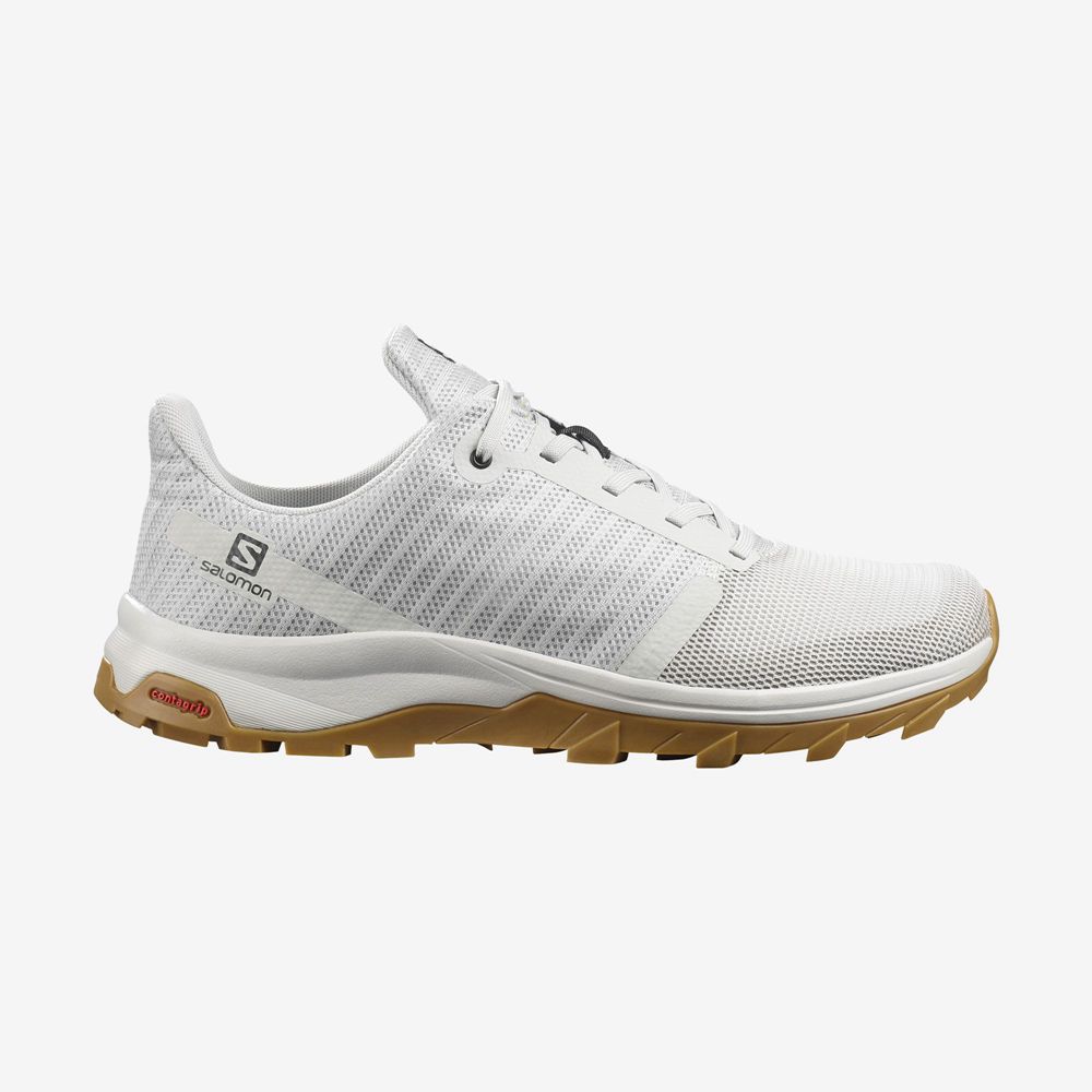 Chaussure de Randonnée Salomon OUTBOUND PRISM Homme Blanche | EQUHA-8063