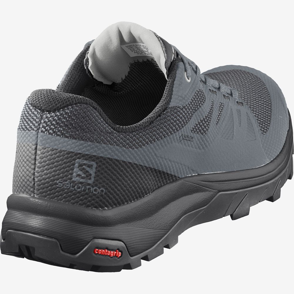 Chaussure de Randonnée Salomon OUTLINE GORE-TEX Femme Noir | YFNWE-0721