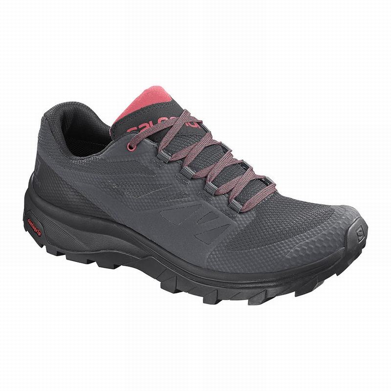 Chaussure de Randonnée Salomon OUTLINE GORE-TEX Femme Bleu Foncé Noir | YGOHB-6357