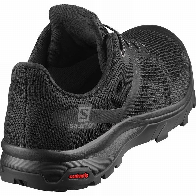 Chaussure de Randonnée Salomon OUTLINE PRISM GORE-TEX Femme Noir | UZCQL-9320