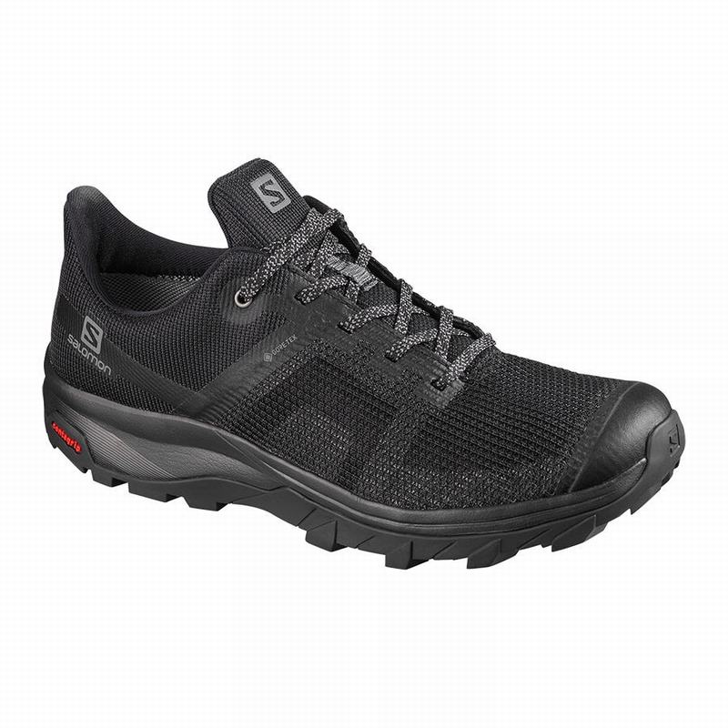 Chaussure de Randonnée Salomon OUTLINE PRISM GORE-TEX Femme Noir | UZCQL-9320